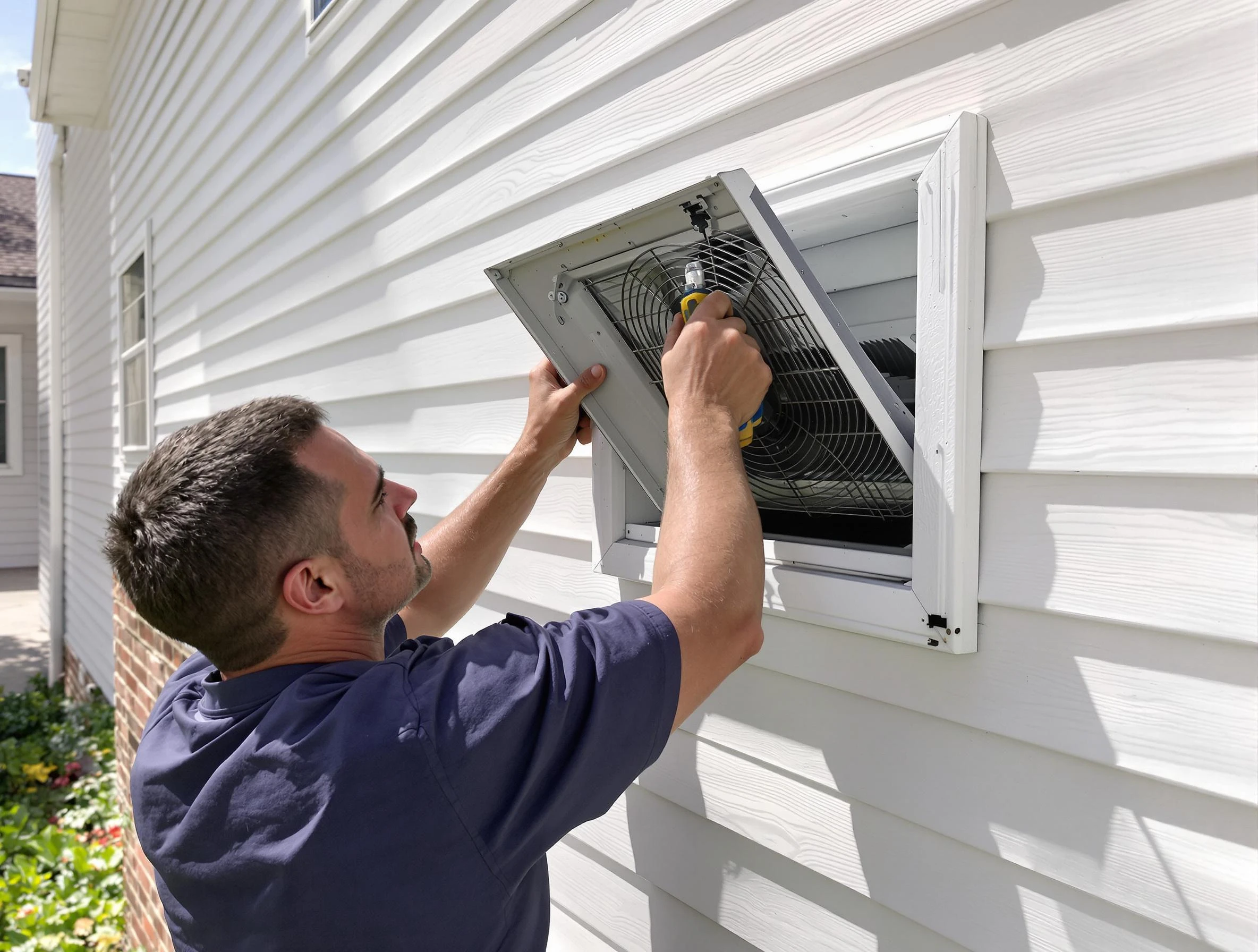 Dryer Vent Cover Replacement in Chelsea